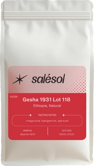 Gesha Village 1931 Red Label bag