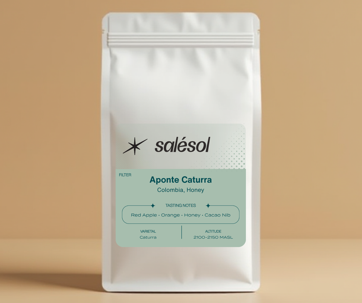 Salésol 200 g bag of Aponte Caturra, filter roast