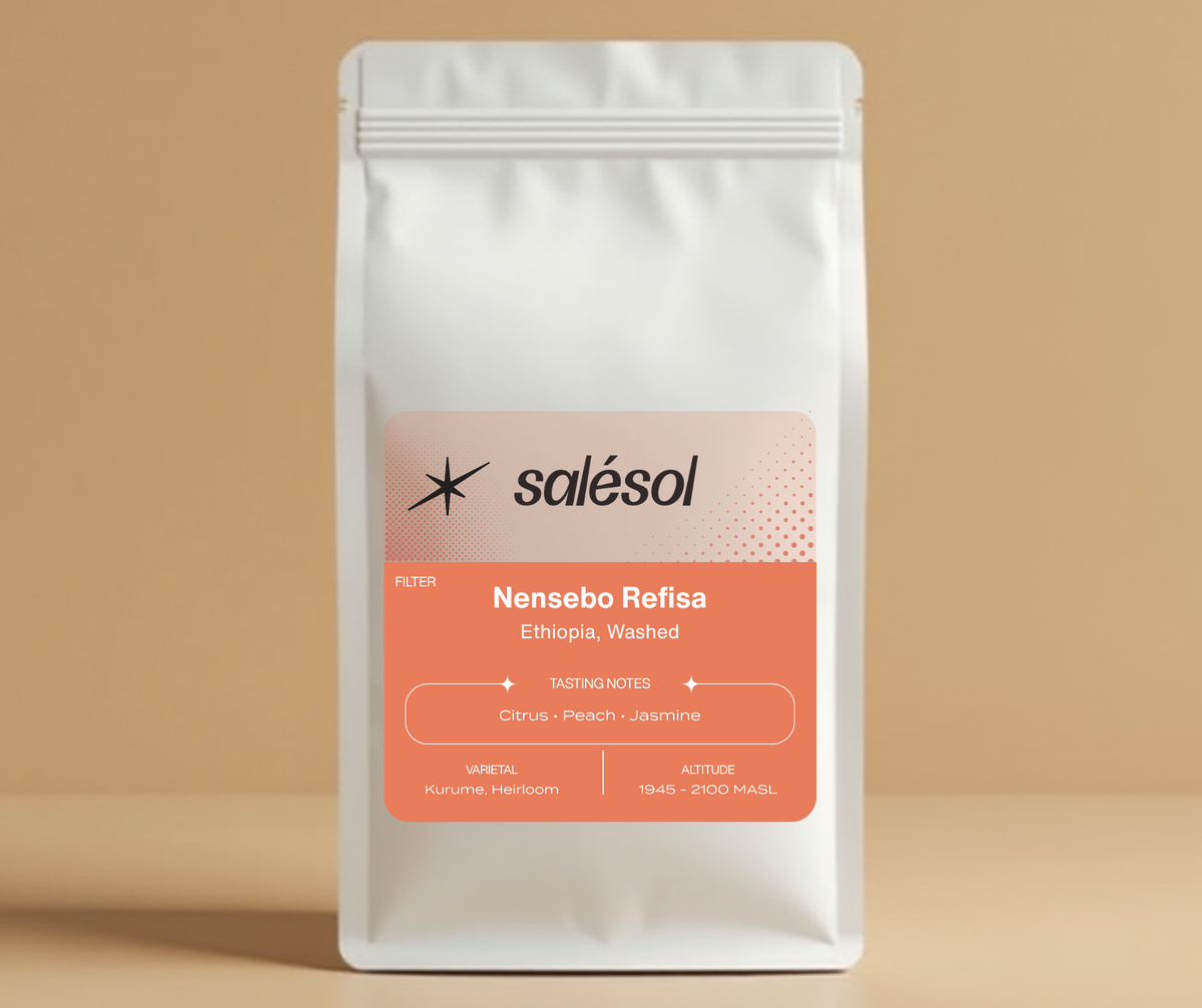Salésol 200 g bag of Nensebo Refisa, filter roast